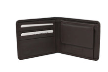 Load image into Gallery viewer, Men&#39;s | JBG International | 1008-2 | Wallet - RFID Slimfold with Coin Pocket | Brown