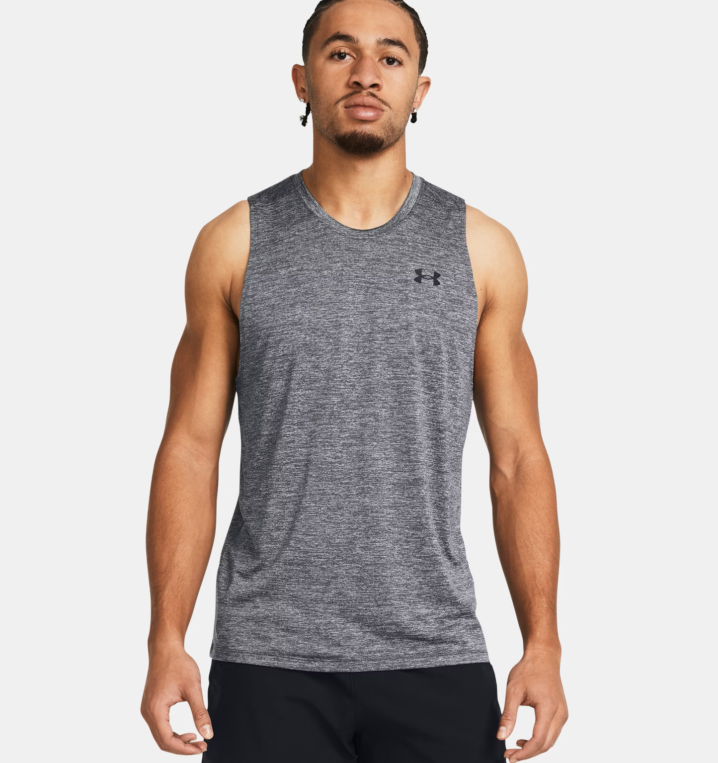 Men's | Under Armour | 1382795-025 | Tech™ Tank | Castlerock / Black