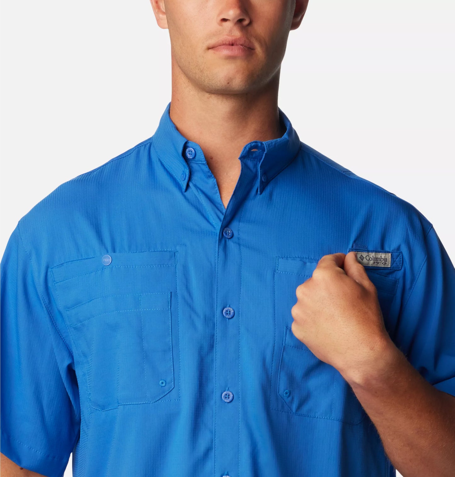 Men's | Columbia | 1287051 - 487 |PFG Tamiami™ II Short Sleeve Shirt | Vivid Blue
