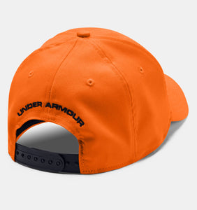 Men's | Under Armour | 1300472-825 | UA Camo Cap 2.0 | Blaze Orange / Black