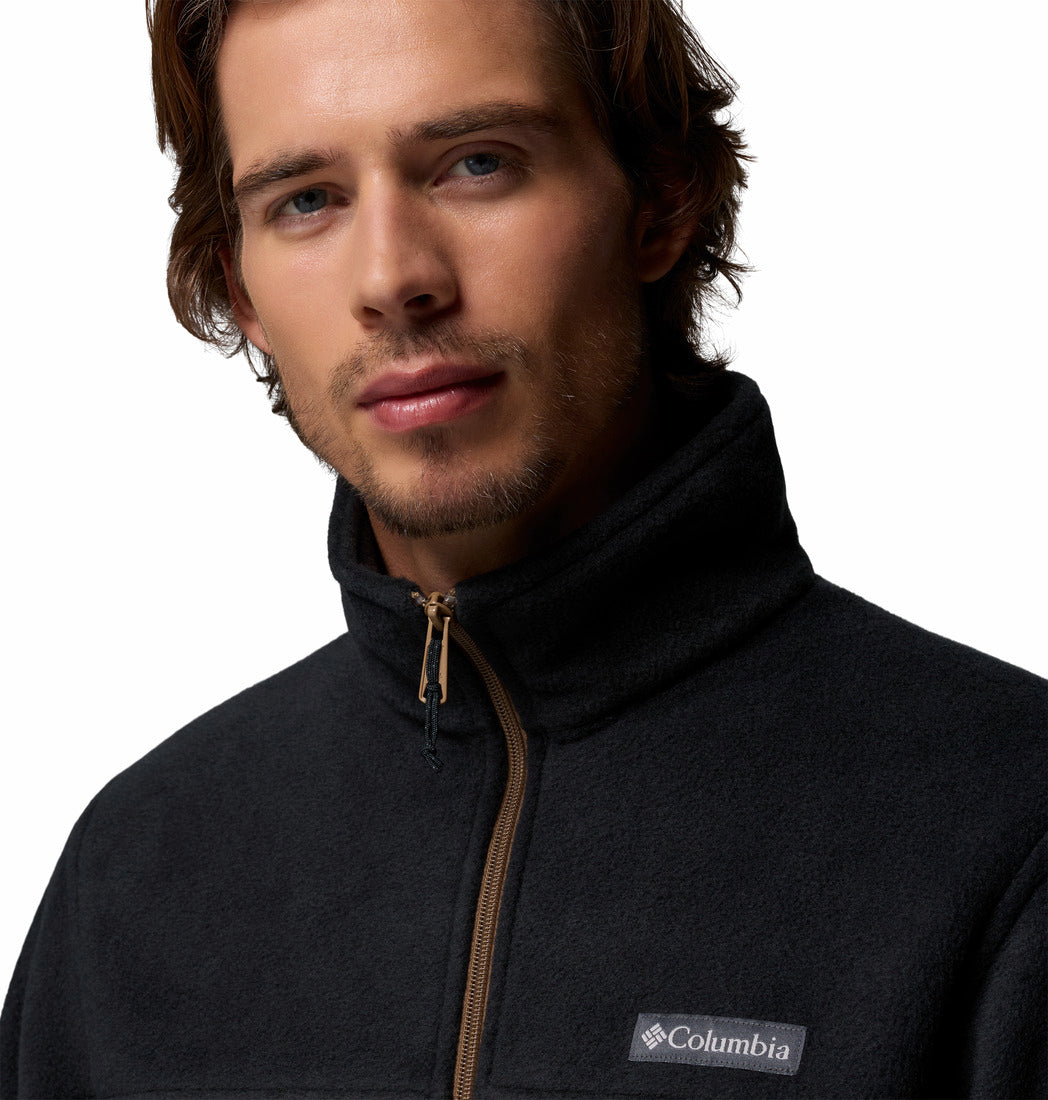 Men's | Columbia | 1476671-008 | Steens Mountain™ 2.0 Full Zip Fleece | Black / Delta