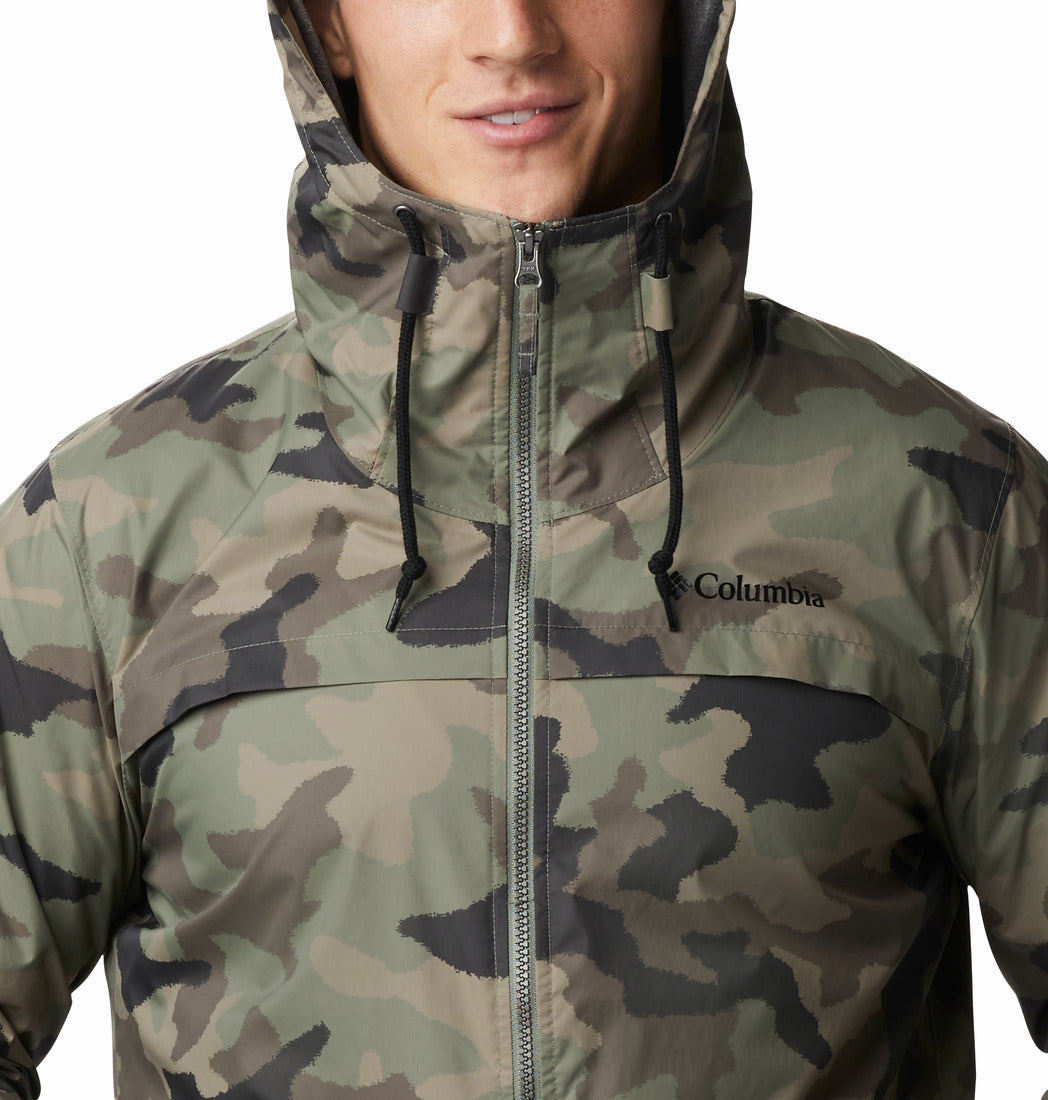 Men's | Columbia | 1940521-316 | Oroville Creek Printed Uninsulated Hunting Jacket | Cypress Trad Camo