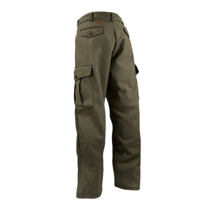 Men's | Big Bill | 234MER | Merino Wool Cargo Pants | Green