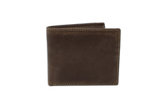 Load image into Gallery viewer, Men&#39;s | JBG International | 258A-HB | Wallet - RFID Double Flap with ID Window and Coin Pocket | Brown