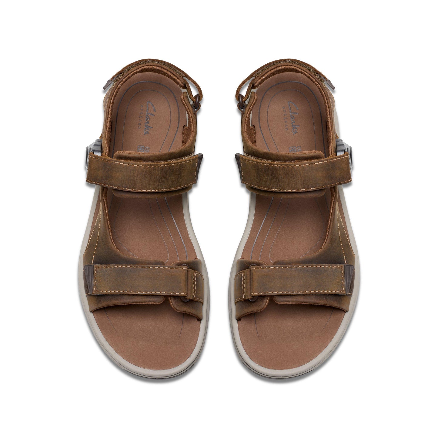 Men's | Clarks | 26176906 | Saltway Trail | Light Tan Leather