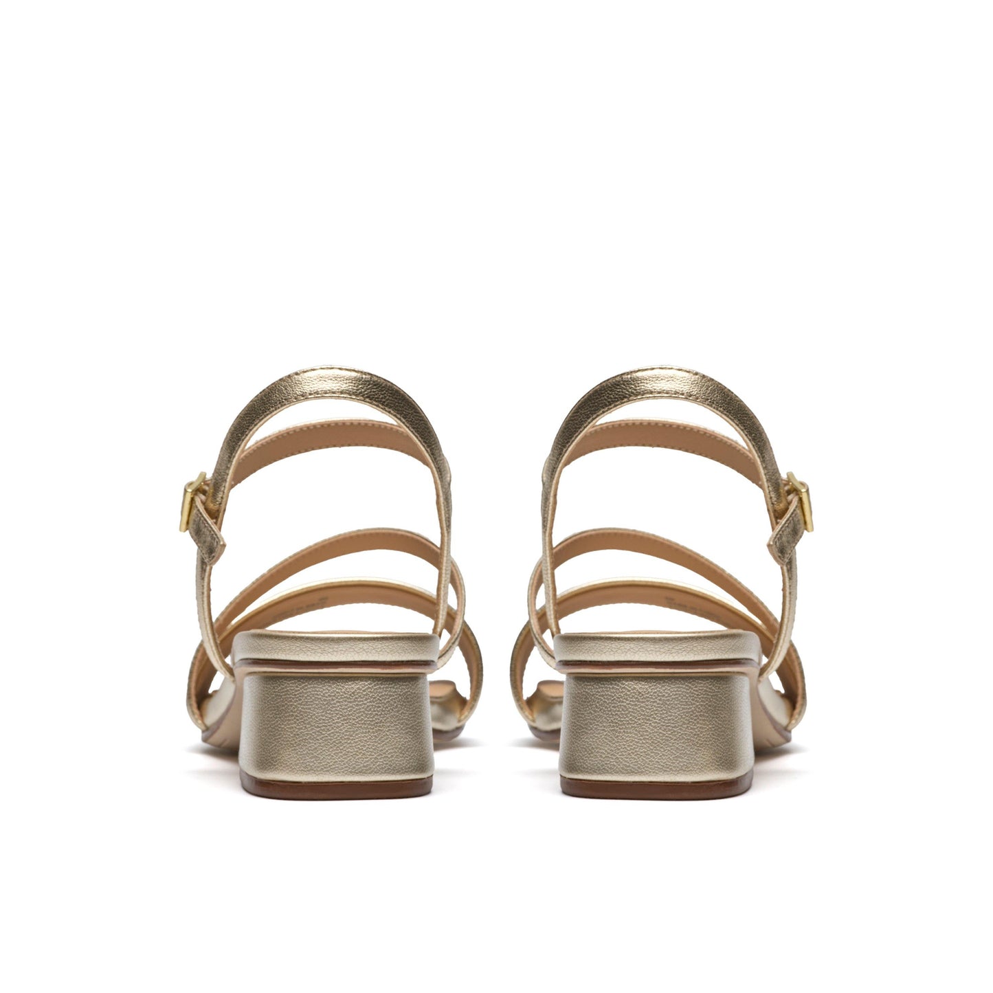 Women's | Clarks | 26186120 | Serina35 Strap | Gold Leather