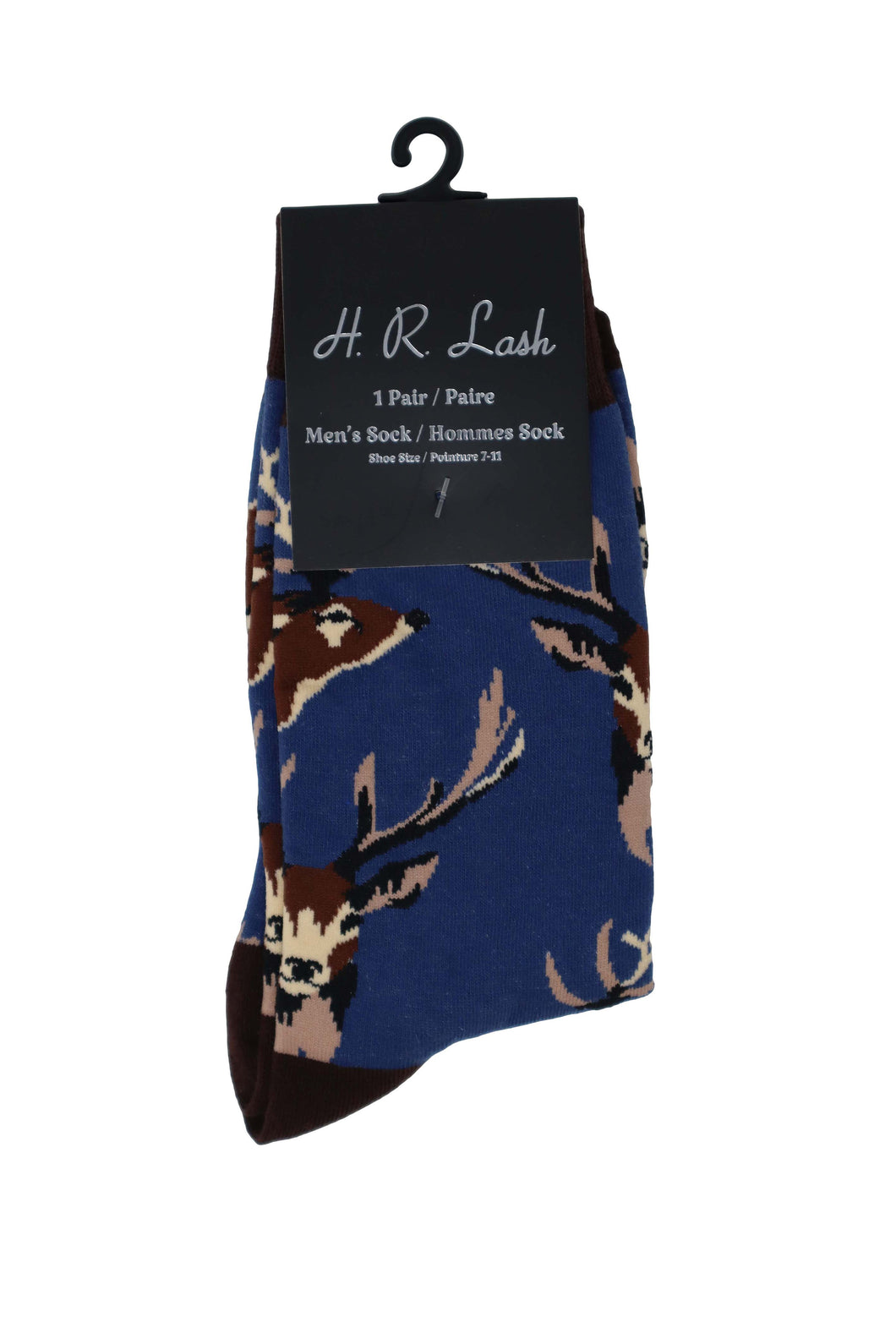 H. R. Lash | FS184 | Fun Socks | Deer Antlers