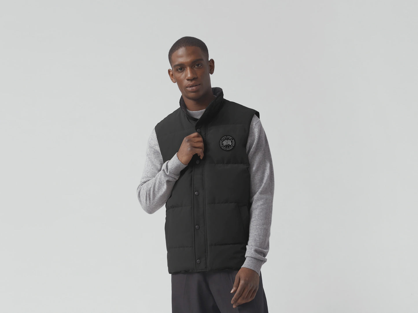Men's | Canada Goose | 4151MB | Garson Vest Black Label | Black