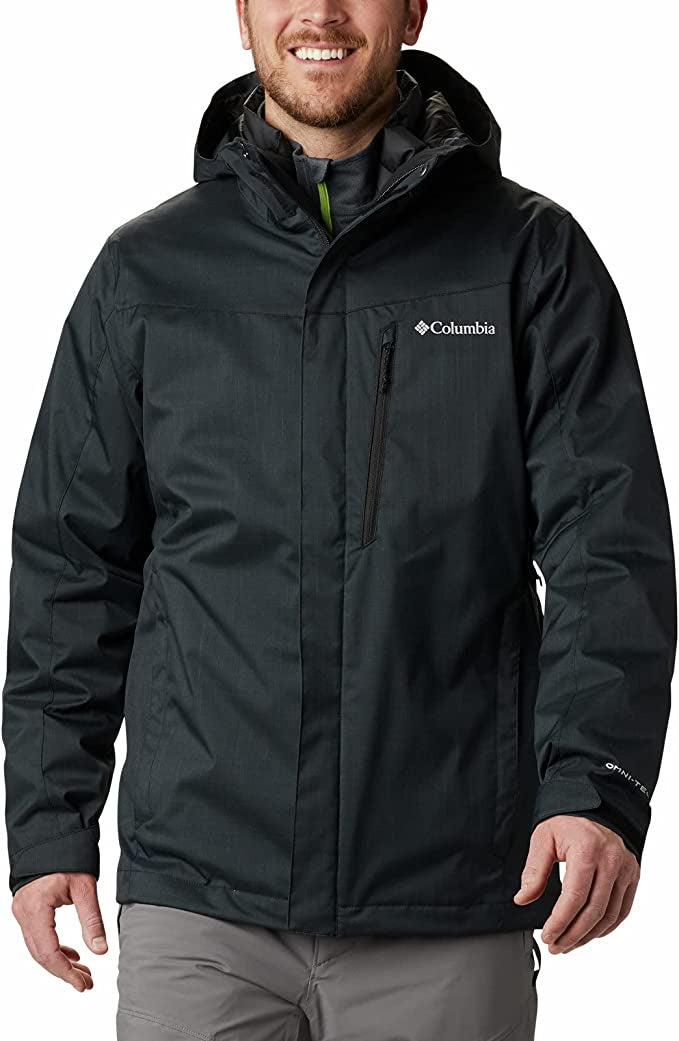 Men's | Columbia | 2090281011 | Whirlibird IV Interchange Insulated Jacket | Black Melange
