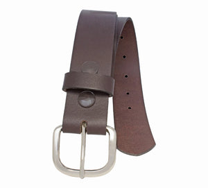 Men's | Custom Leather | 699 | 38mm Interchangeable Buckle Belt | Brown