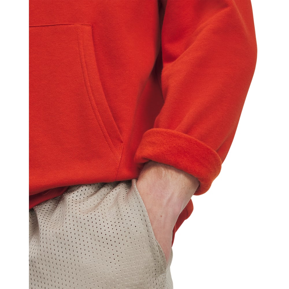 Men's | Under Armour | 1379757-842 | Rival Fleece Hooded Sweatshirt | Surplus Orange