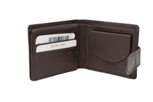 Load image into Gallery viewer, Men&#39;s | JBG International | 9175-2 | Wallet - RFID Snap Closure with ID Window and Coin Pocket | Brown