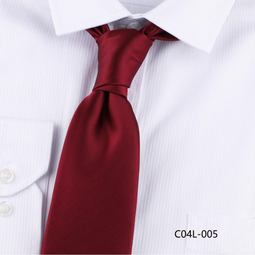 Men's | H. R. Lash Tie | C04L-005 | Solid Burgundy