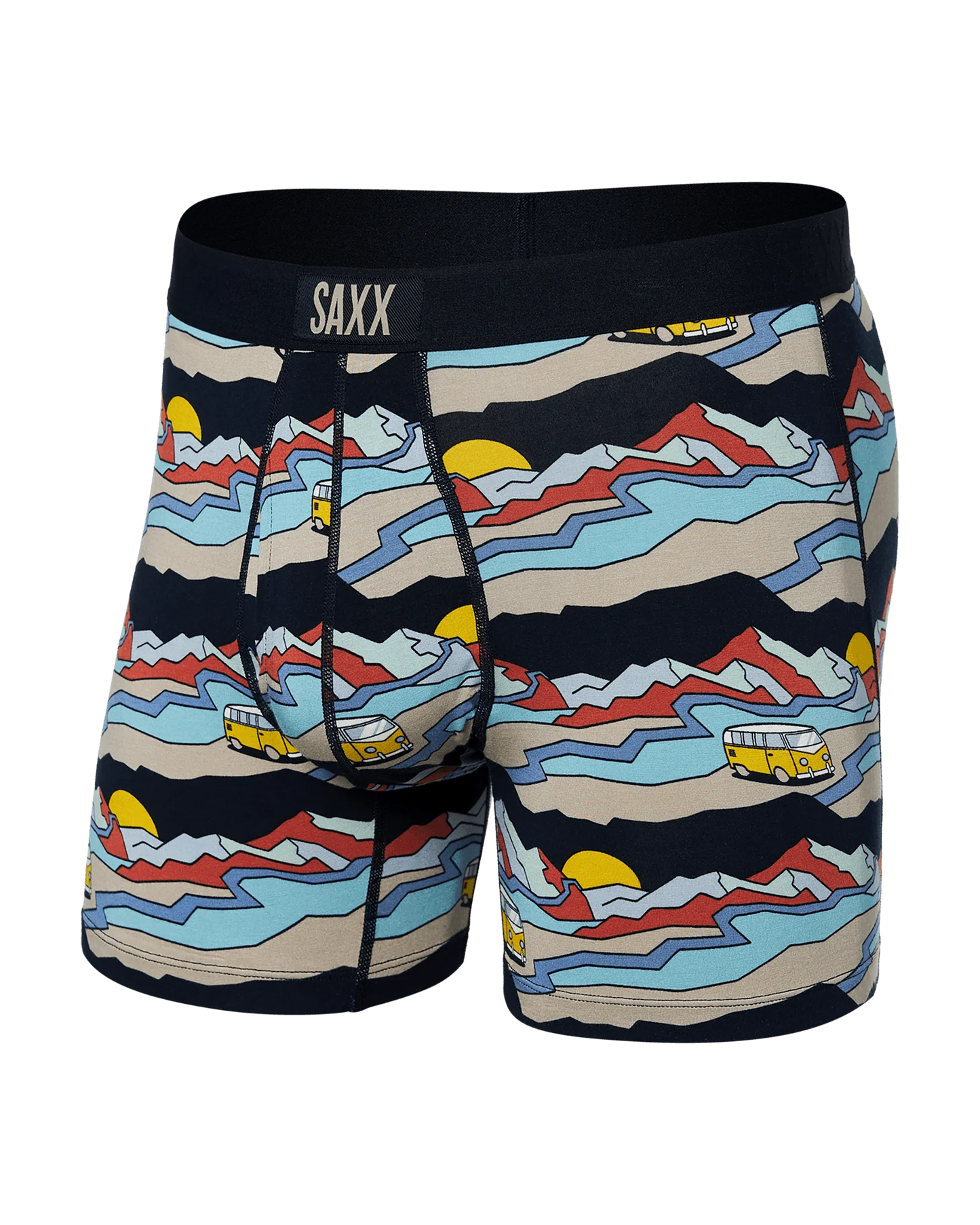 Men's | Saxx | SXBB30F | Ultra Super Soft Boxer Brief Fly | Cabin Fever / Multi