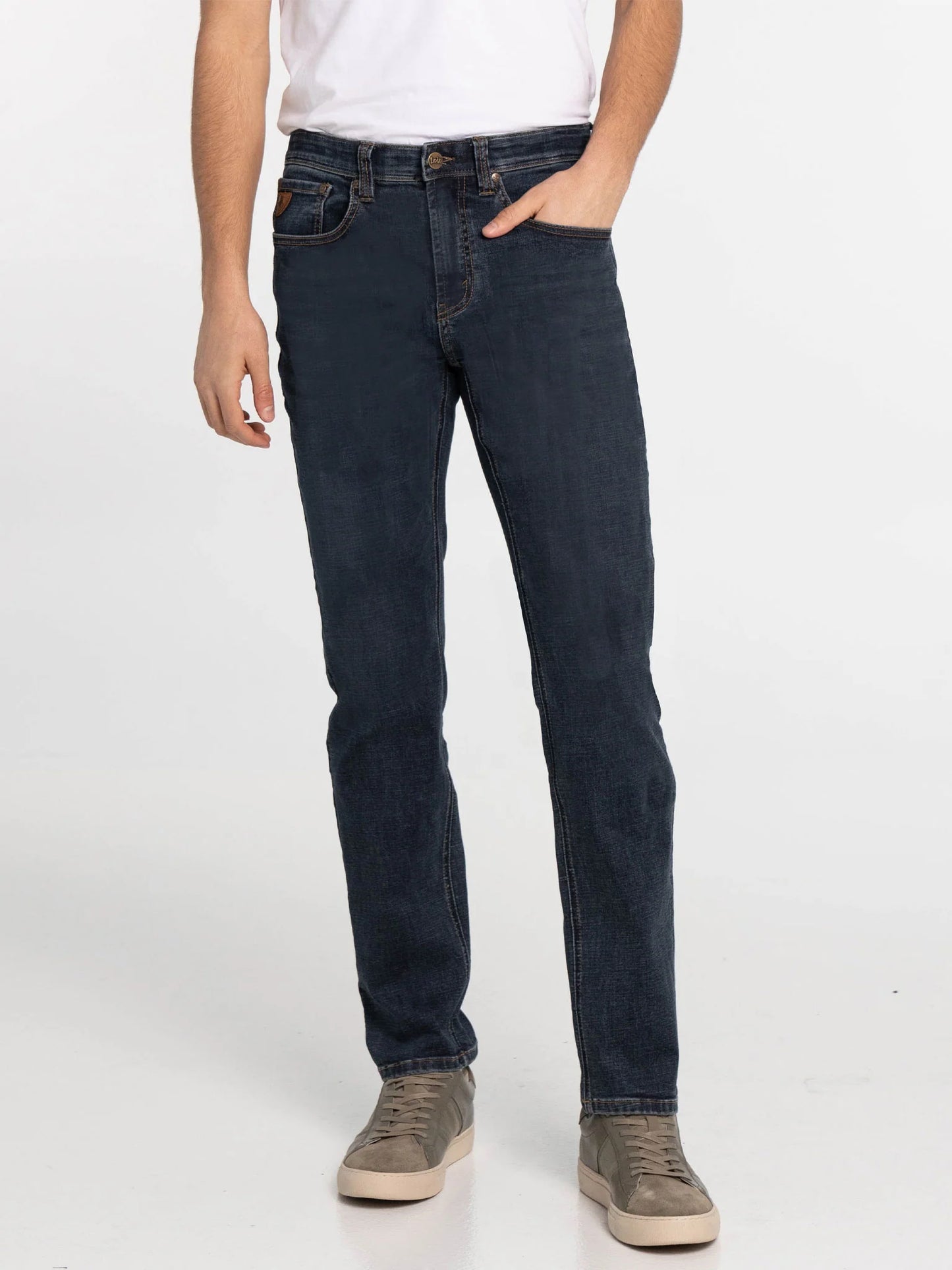 Men's | Lois | 1136-7607-95 | Brad Slim Jean| Dark Blue