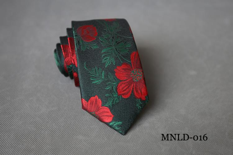 Men's | H. R. Lash Tie | MNLD-016 | Red Flower