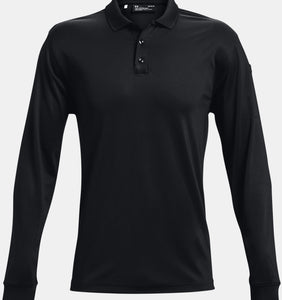 Mens | Under Armour |1365383-001 | Tactical Performance Polo 2.0 Long Sleeve | Black