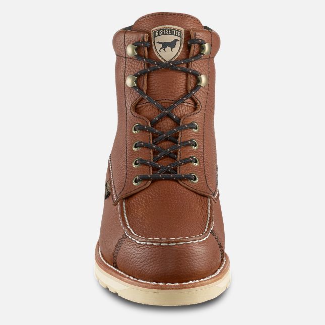 Men's | Irish Setter | A0838 | Wingshooter 7" Hunting Boot Uninsulated | Amber Leather
