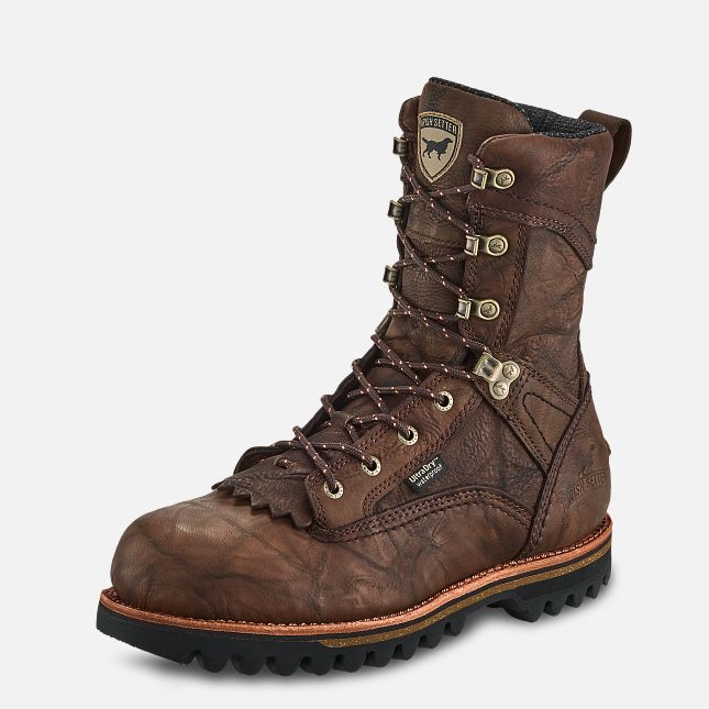 Men's | Irish Setter | A0861 | Elk Tracker 10" Uninsulated Hunting Boot | Brown Leather