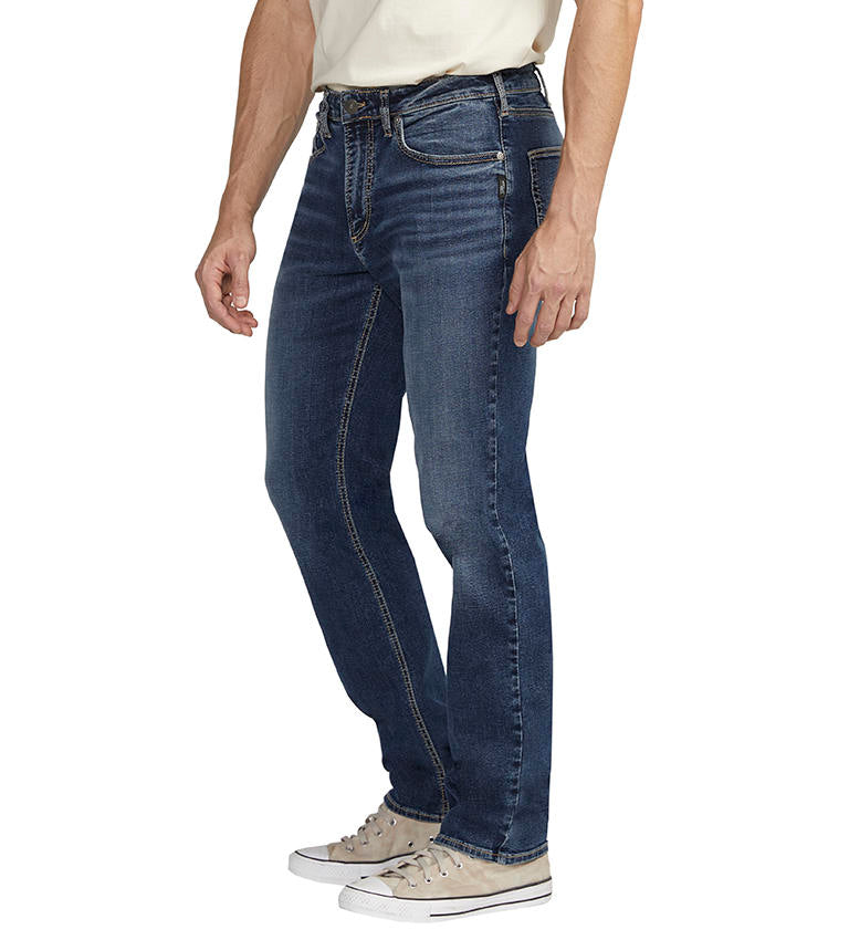 Men's | Silver Jeans | M63410FCB354 | Machray Athletic Fit Straight Leg | Indigo