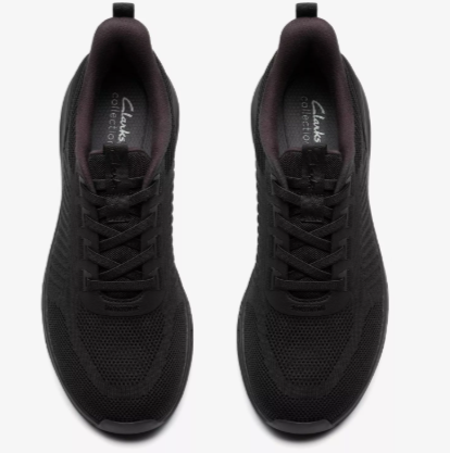 Men's | Clarks | 26185348 | Motion Trek LT | Black Knit