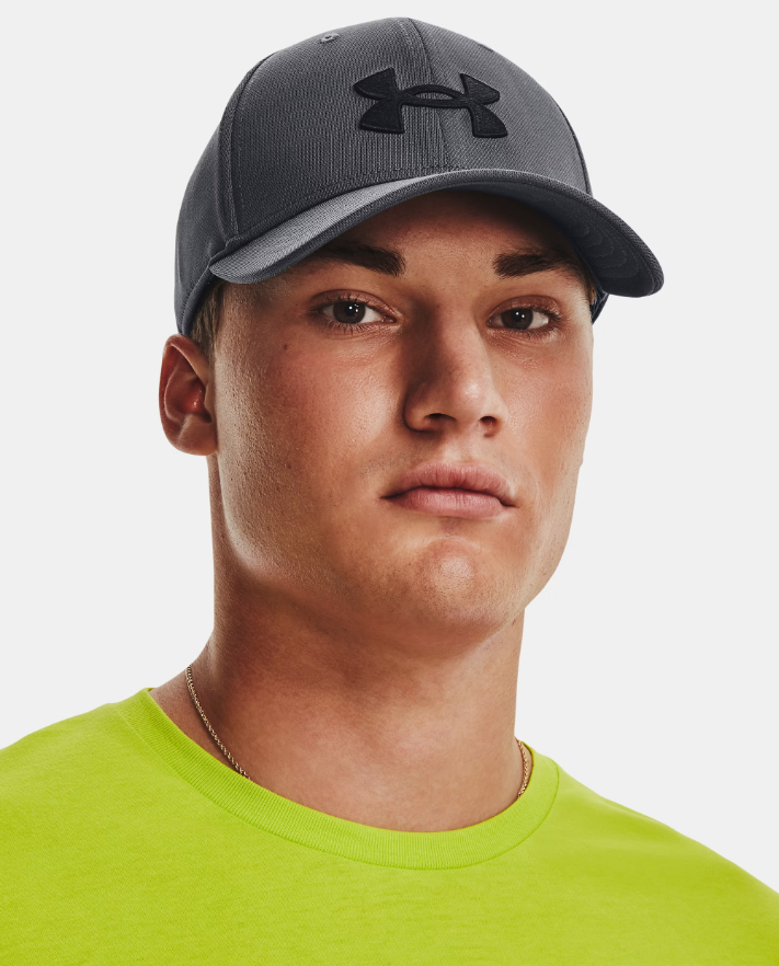 Men's | Under Armour | 1376701-012 | Blitzing Low Adjustable Cap | Pitch Grey/Black