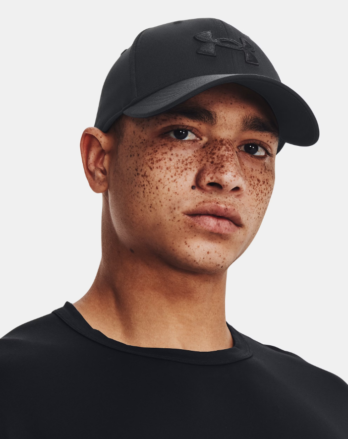 Men's | Under Armour | 1376701-002 | Blitzing Low Adjustable Cap | Black/Black