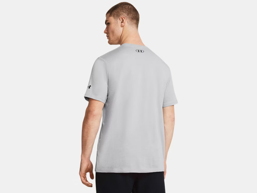 Men's | Under Armour | 1383264-011 | Athletics Short Sleeve | Mod Grey / Medium Heather