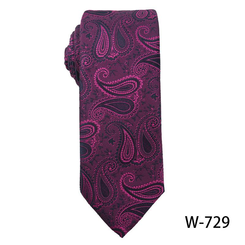 Men's | H. R. Lash Tie | W-729 | Fuchsia Paisley