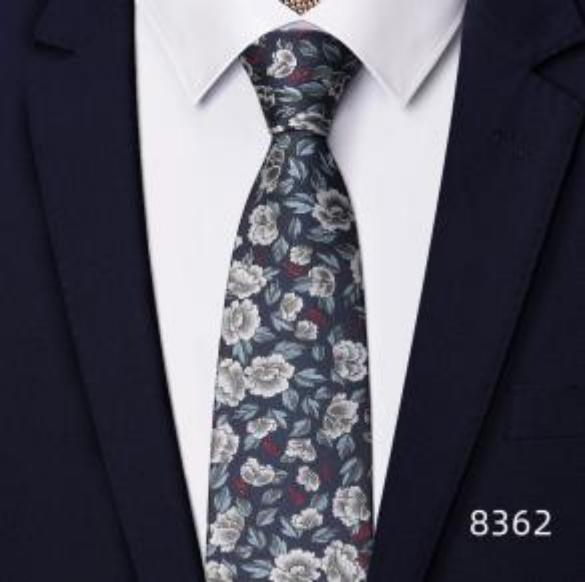 Men's | H. R. Lash Tie | 8362 | White Flower