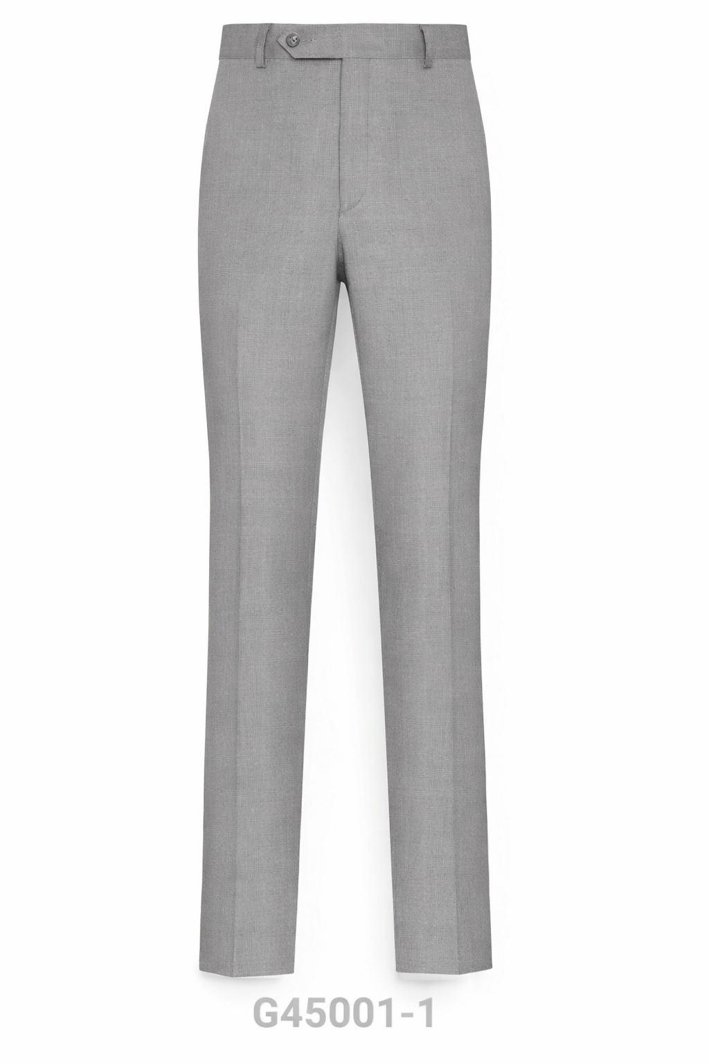 Men's | Giorgio Fiorelli | G45001-1 | No Pleat Poly-Rayon Suit Pant | Solid Lt. Grey