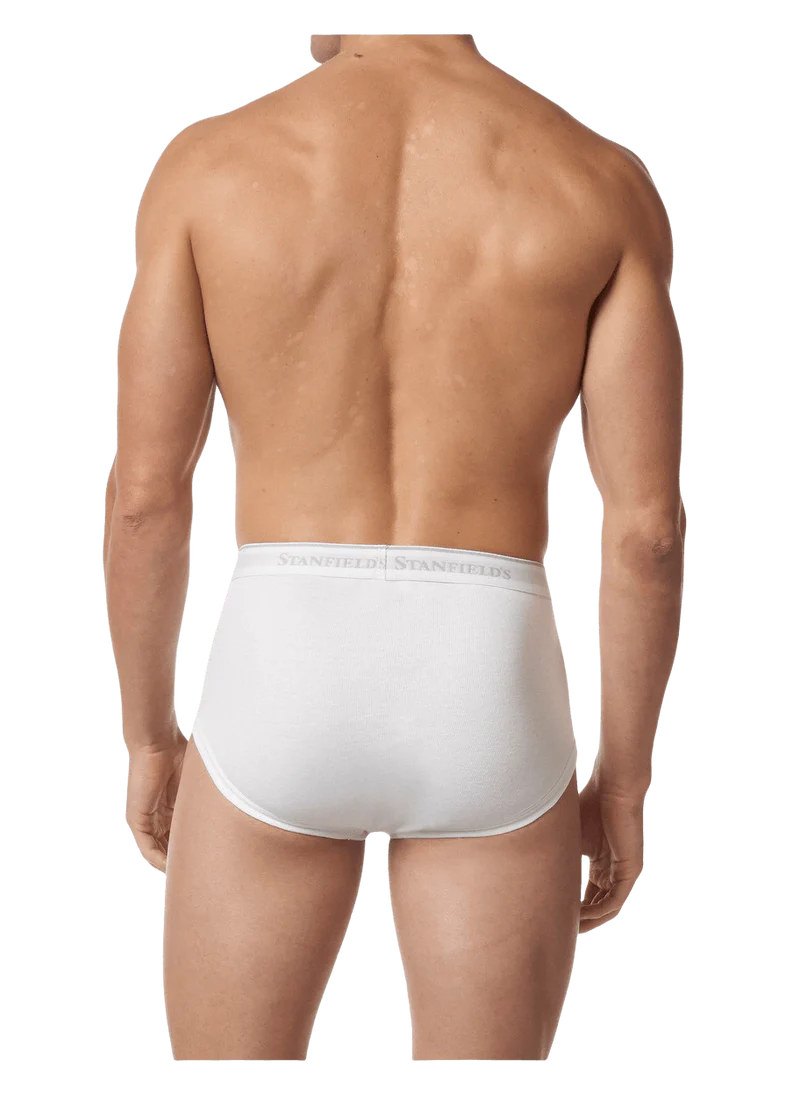 Men's | Stanfield's | 2503 | 100% Cotton | 3 Pack Brief | White