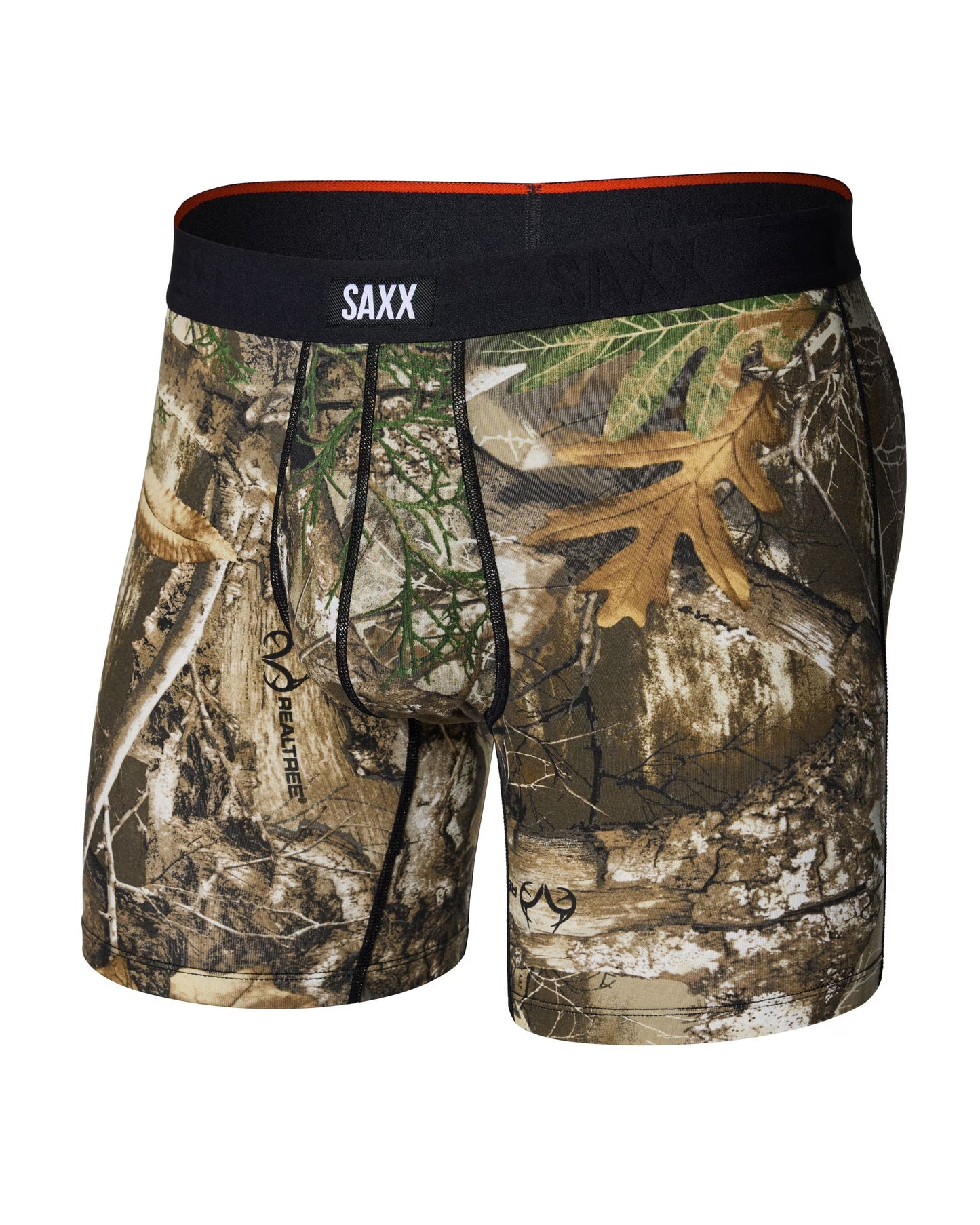 Men's | Saxx | SXVX24F | Vibe Xtra Soft Comfort Boxer Brief Fly | Realtree Edge / Multi