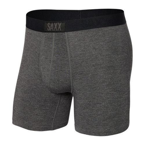 Men's | Saxx | SXBM35 | Vibe Boxer Brief | Graphite Heather