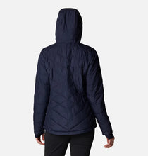 Load image into Gallery viewer, Women&#39;s | Columbia | WW0010-472 | Heavenly™ Hooded Jacket | Dark Nocturnal