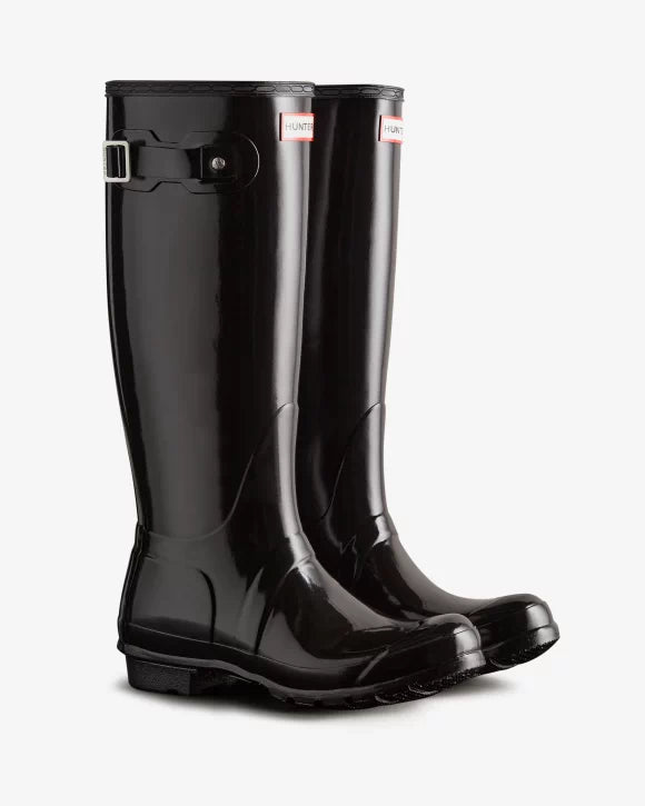 Hunter Original Tall Gloss Black Boots