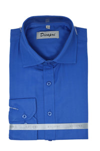 Men's | Dicapri | DS1802 | Dress Shirt | Dark Blue