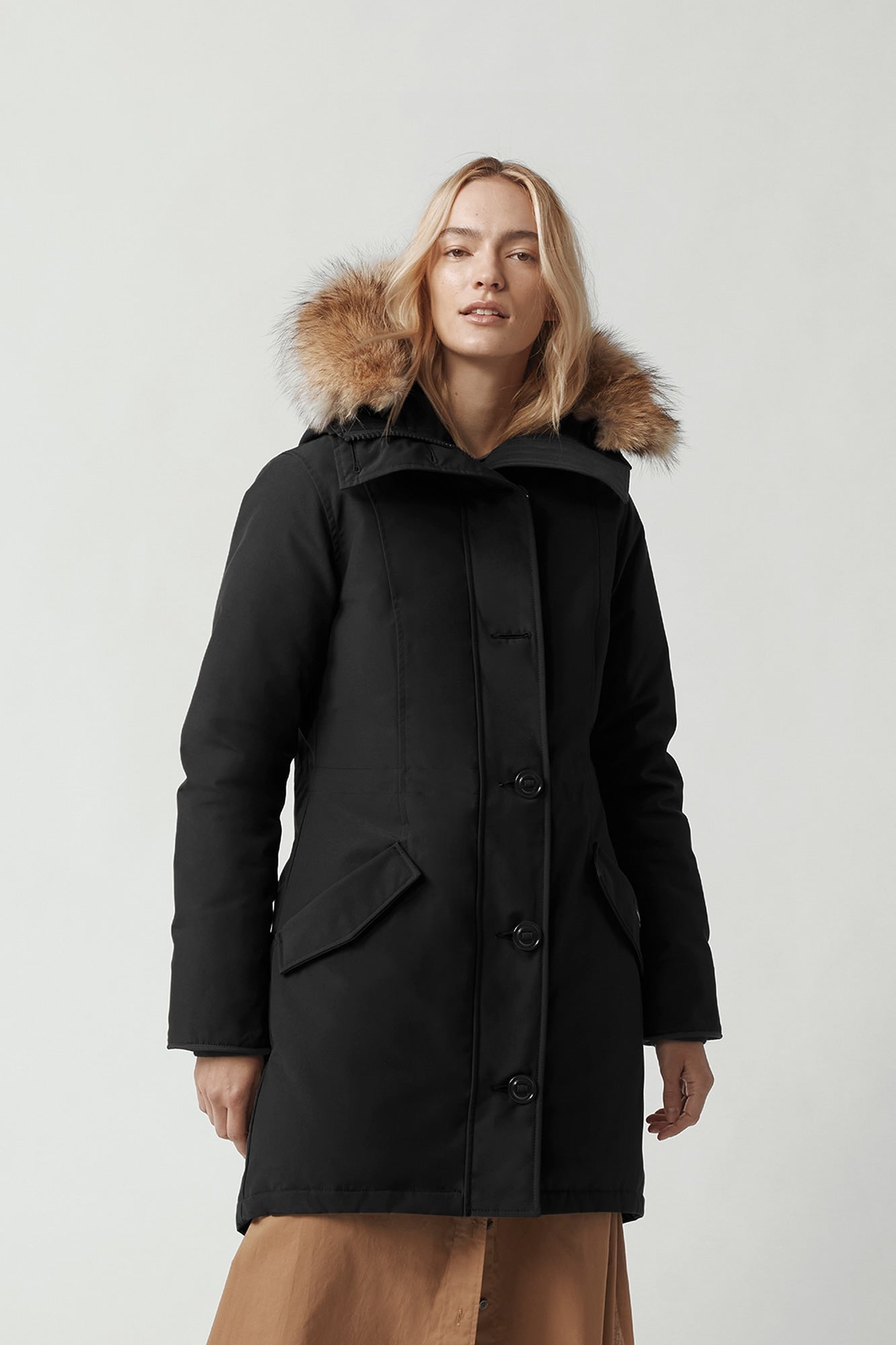 Women's Canada Goose 2580L Rossclair Parka Heritage Black