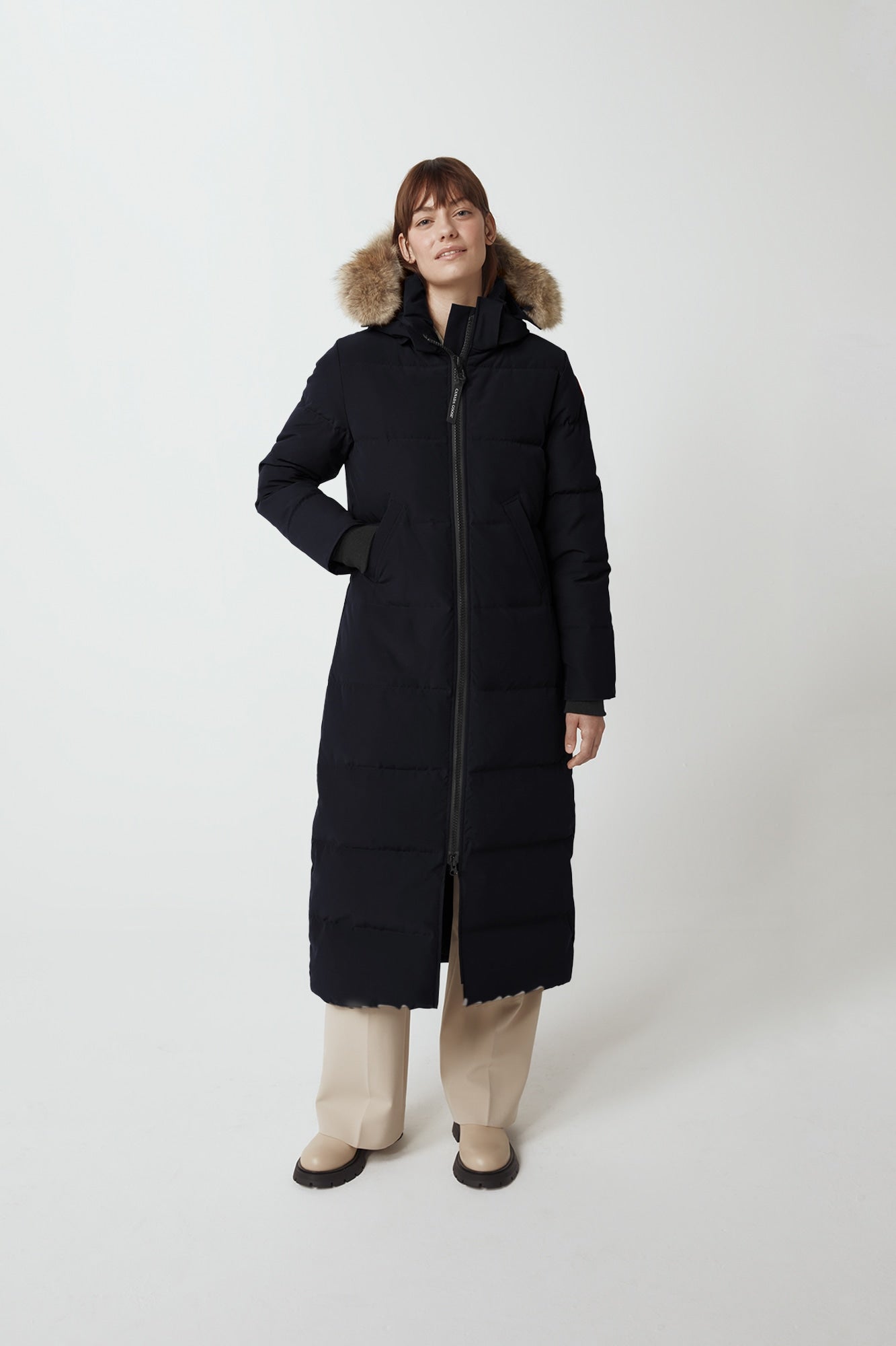 Women's Canada Goose 3035L Mystique Parka Heritage Navy
