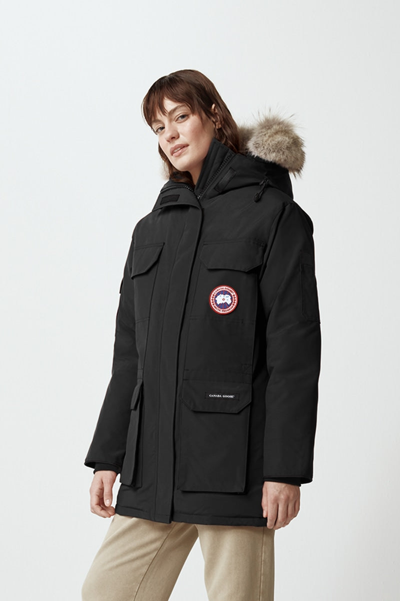 Women's Canada Goose 4660L Expedition Parka Heritage Black