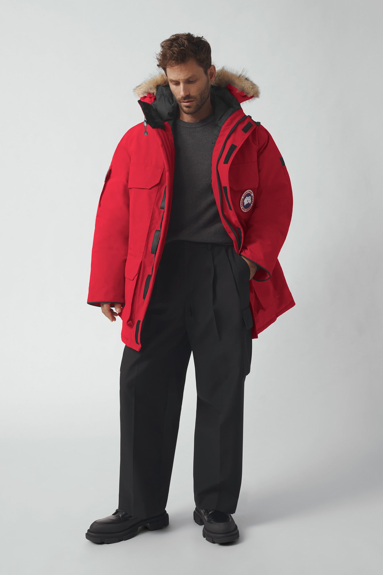 Men's Canada Goose 4565M Expedition Parka Heritage Red