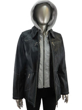 Load image into Gallery viewer, Women&#39;s | Cruze | 37609HC | Leather Jacket | Black