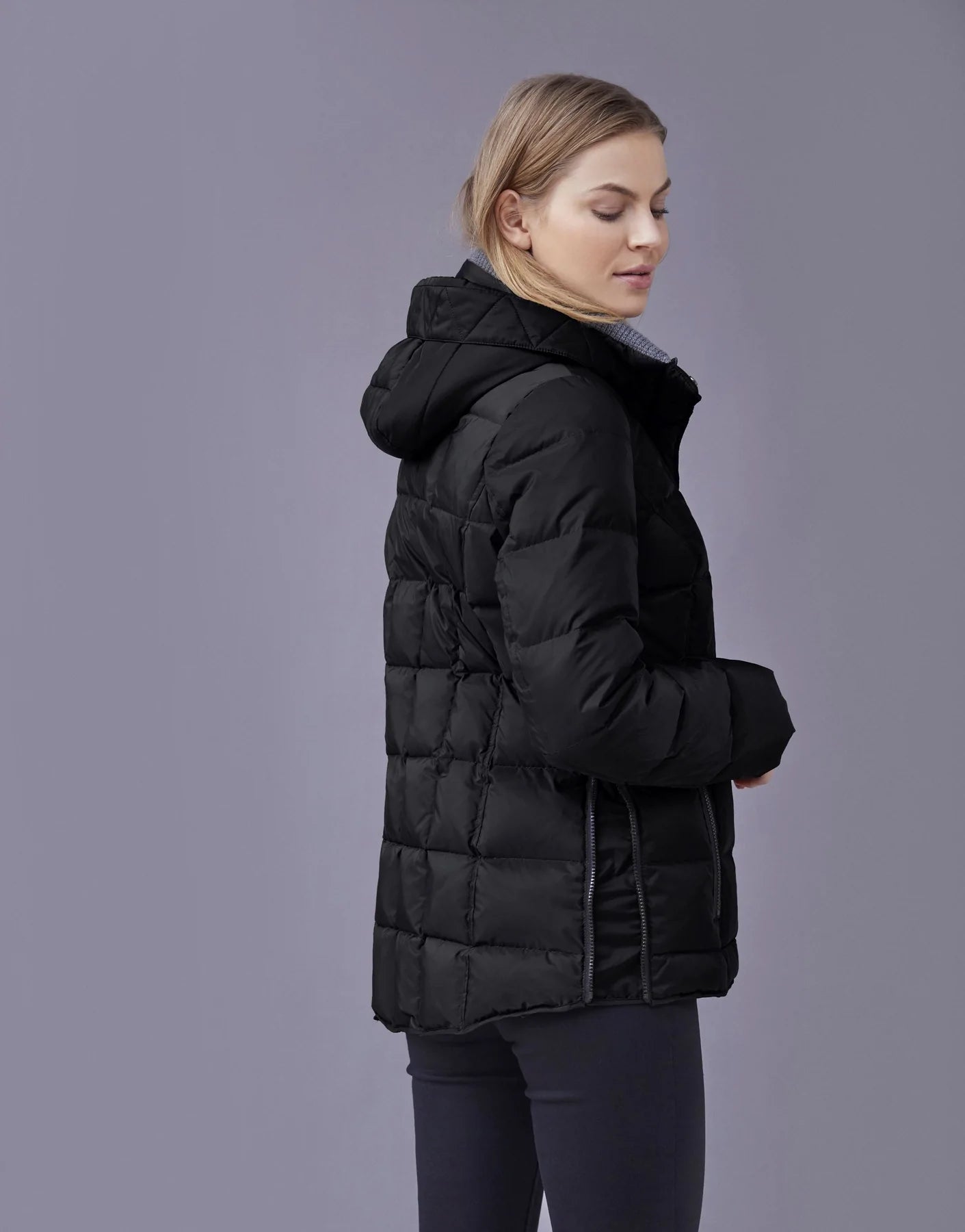 Women's | Junge | 2858-65 | Graysen Insulated Down Jacket | Black
