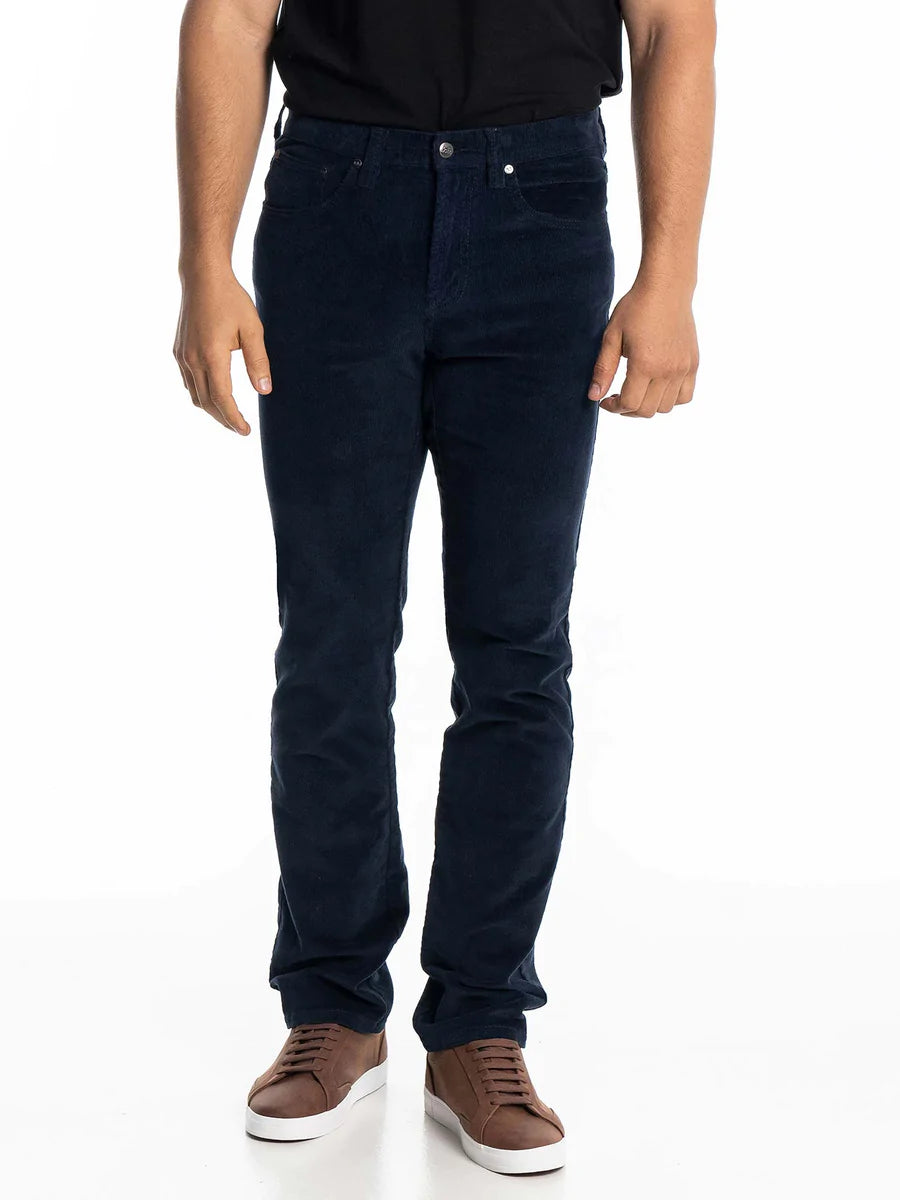 Men's | Lois | 1136-6408-33 | Brad Slim Corduroy | Navy
