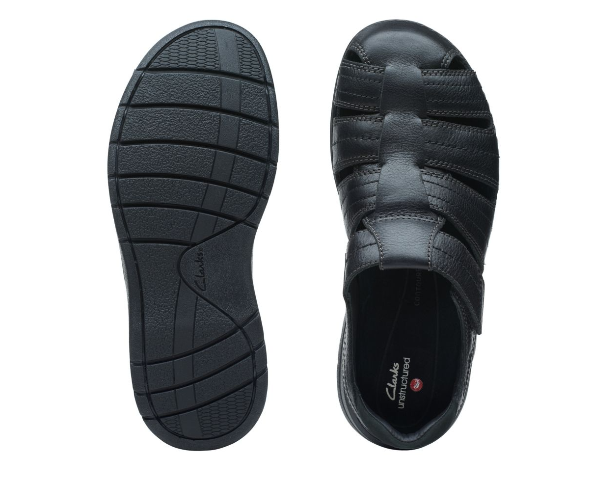 Men's | Clarks | 26159195 | Nature Limit | Black Combi