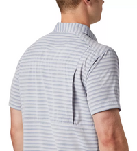Load image into Gallery viewer, Men&#39;s | Columbia | AM4980-464 | Twisted Creek III Short Sleeve Shirt | Collegiate Navy Stripe