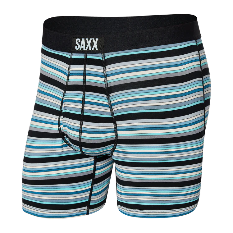 Men's | Saxx | SXBB30F | Ultra Boxer Brief Fly | Desert Stripe/ Blue