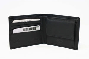 Men's | JBG International | 1008-1 | Wallet - RFID Slimfold with Coin Pocket | Black