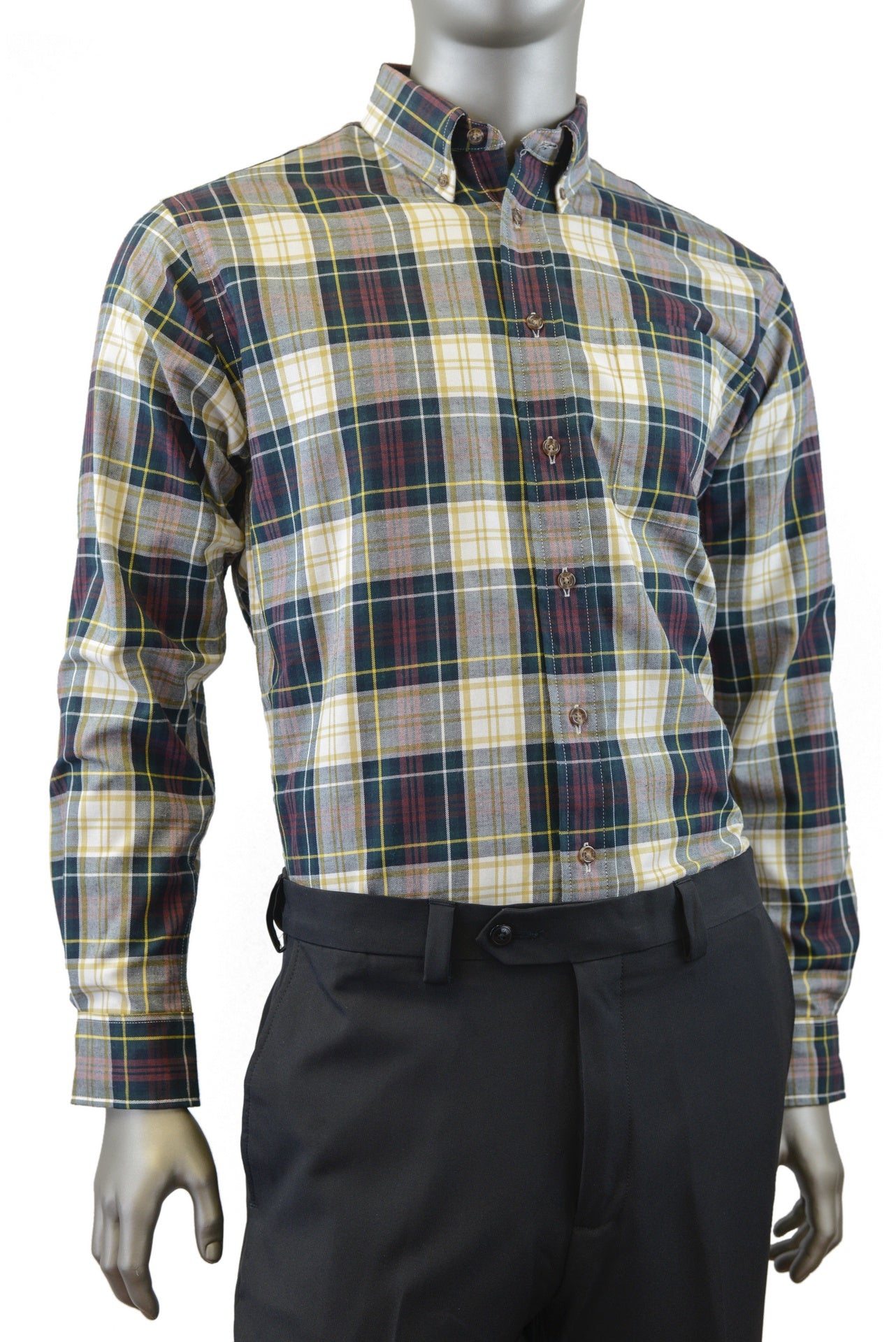 Men's | Viyella | 255443 | Sport Shirt | Weathered Campbell