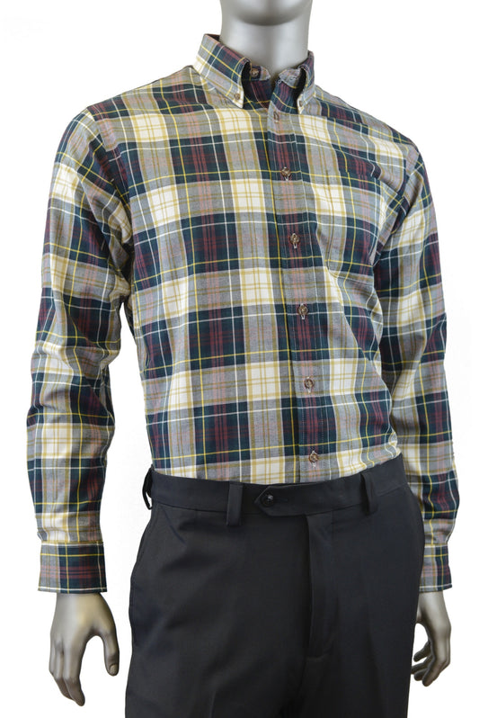 Men's | Viyella | 255443 | Sport Shirt | Weathered Campbell